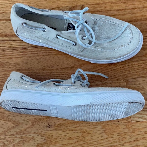 Sperry Top-Sider Sequins "Bahama" Boat Shoe (5) - Picture 5 of 8
